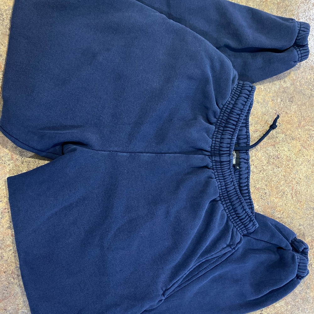 Pretty little thing navy blue sweats
